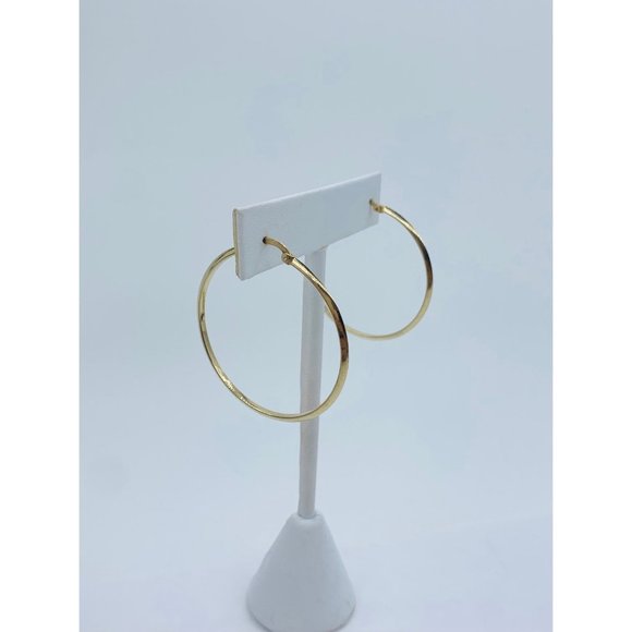 ❤️ 14k Gold Hoop Earrings polished Women’s